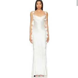 NBD White Maxi Dress